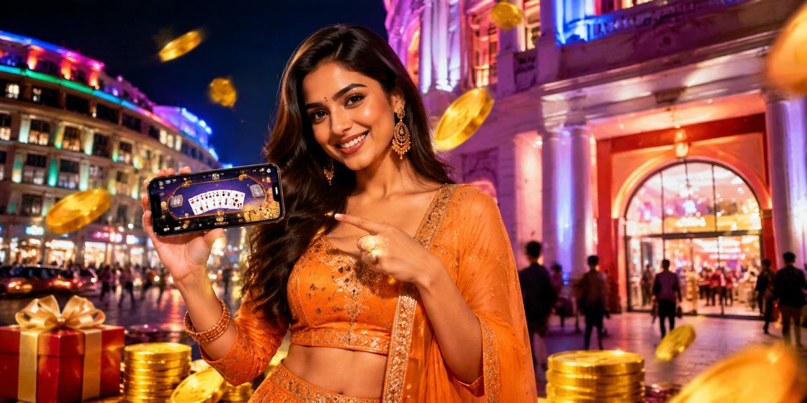 Players enjoying online Rummy in Delhi's vibrant atmosphere