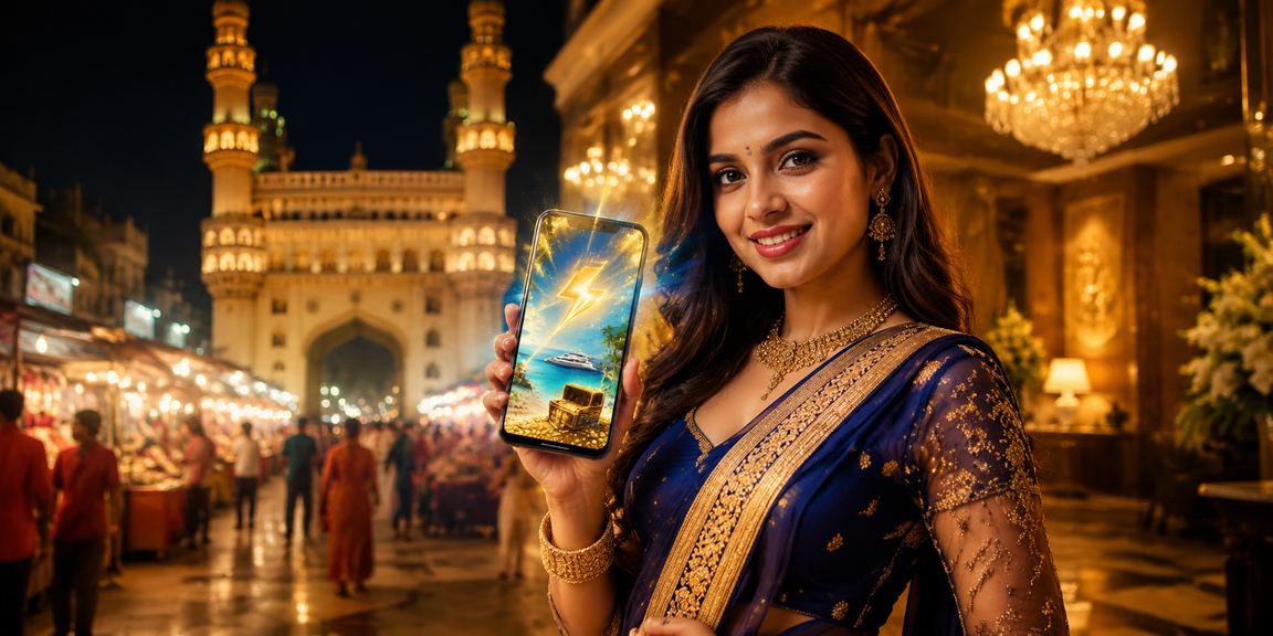 Hyderabad user making secure deposit for sports betting